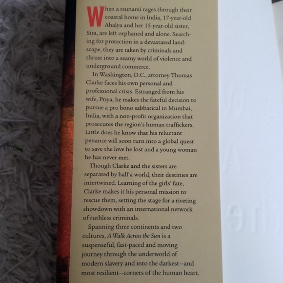 WALK ACROSS THE SUN: A Novel by Corban Addison - Picture 2 of 2